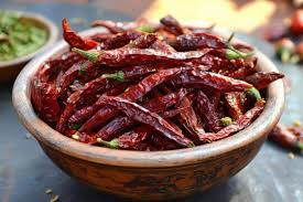 Dry red chili export product